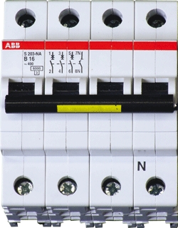 INSTALLATIEAUTOMAAT 3P+N C63A (ABB)